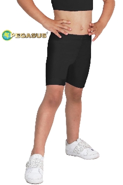 PANTALONCINO DANZA LYCRA NERO BABY